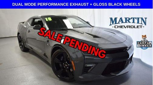 Nightfall Gray Metallic 2018 Chevrolet Camaro 1SS