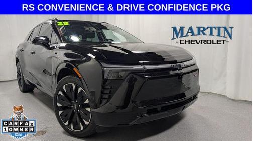 Black 2024 Chevrolet Blazer EV RS