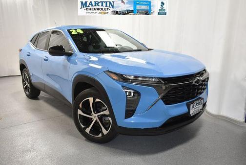 Fountain Blue 2024 Chevrolet Trax 1RS
