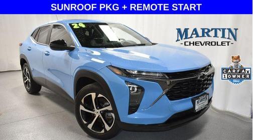 Fountain Blue 2024 Chevrolet Trax 1RS