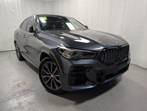 Arctic Gray Metallic 2022 BMW X6 xDrive40i