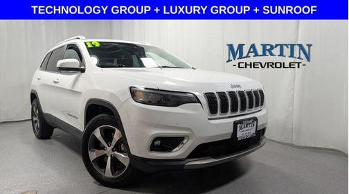 Bright White Clearcoat 2019 Jeep Cherokee Limited