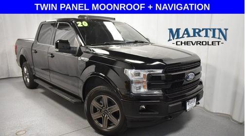Black 2020 Ford F-150 Lariat