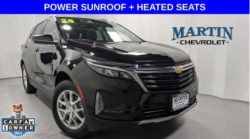 Mosaic Black Metallic 2024 Chevrolet Equinox LT