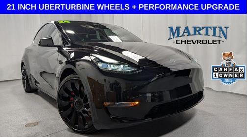 Black 2024 Tesla Model Y Performance