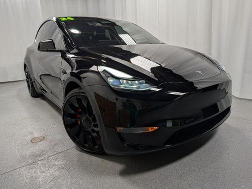 Black 2024 Tesla Model Y Performance