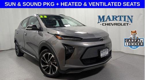 Gray Ghost Metallic 2023 Chevrolet Bolt EUV Premier