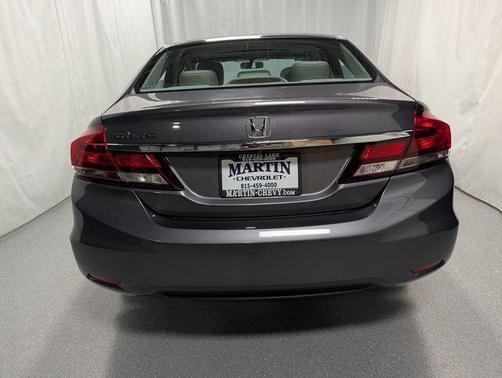 Modern Steel Metallic 2014 Honda Civic EX-L
