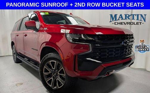 Radiant Red 2023 Chevrolet Suburban Z71