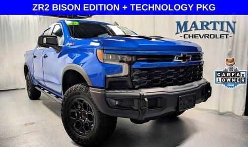 Glacier Blue Metallic 2023 Chevrolet Silverado 1500 ZR2