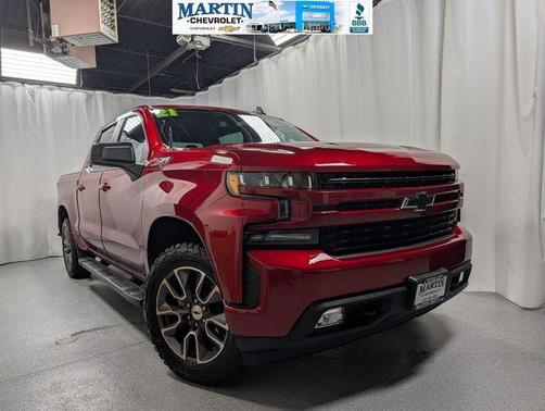 Cherry Red Tintcoat 2021 Chevrolet Silverado 1500 RST