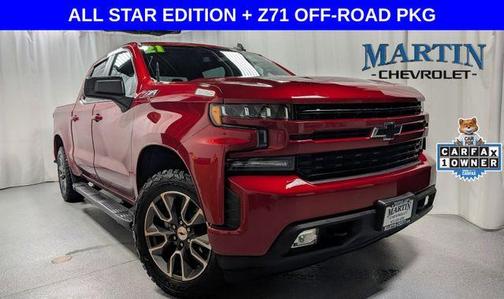 Cherry Red Tintcoat 2021 Chevrolet Silverado 1500 RST