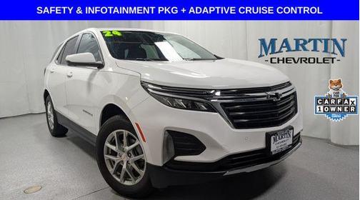 Summit White 2024 Chevrolet Equinox LT