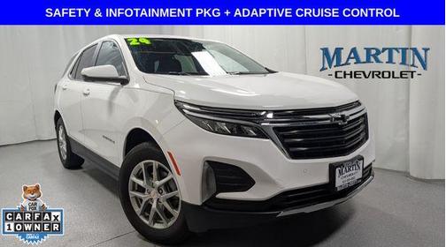 Summit White 2024 Chevrolet Equinox LT