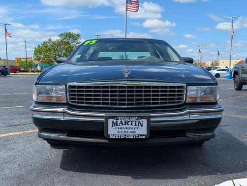Green 1995 Cadillac DeVille