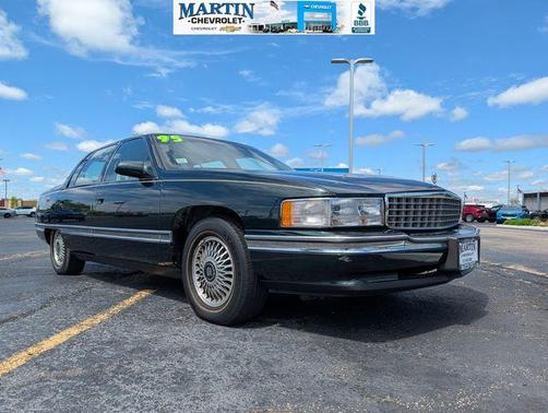 Green 1995 Cadillac DeVille