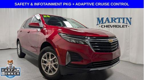Radiant Red 2024 Chevrolet Equinox LT