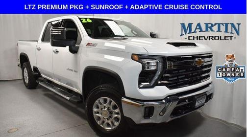 Summit White 2026 Chevrolet Silverado 2500 LTZ