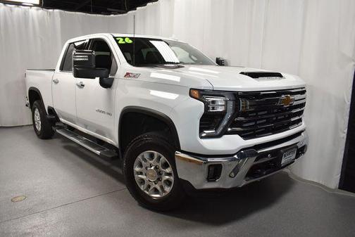 Summit White 2026 Chevrolet Silverado 2500 LTZ