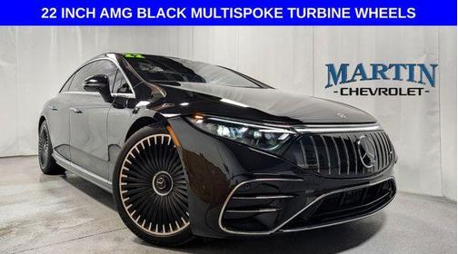 Obsidian Black Metallic 2022 Mercedes-Benz AMG EQS Base