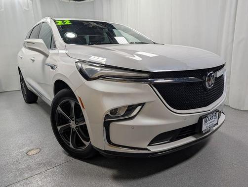 White Frost Tri-Coat 2022 Buick Enclave Essence
