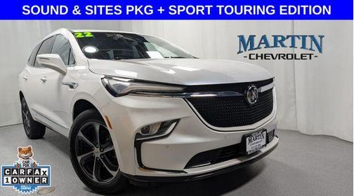 White Frost Tri-Coat 2022 Buick Enclave Essence