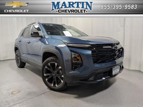 Lakeshore Blue Metallic 2026 Chevrolet Equinox RS