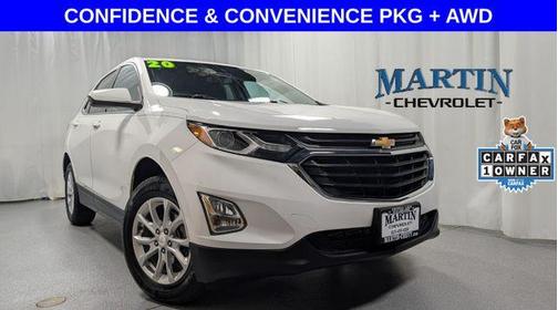 Summit White 2020 Chevrolet Equinox 1LT