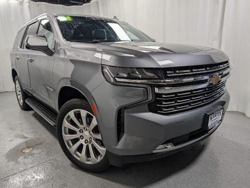 Satin Steel Metallic 2021 Chevrolet Tahoe Premier