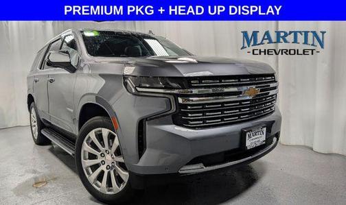 Satin Steel Metallic 2021 Chevrolet Tahoe Premier