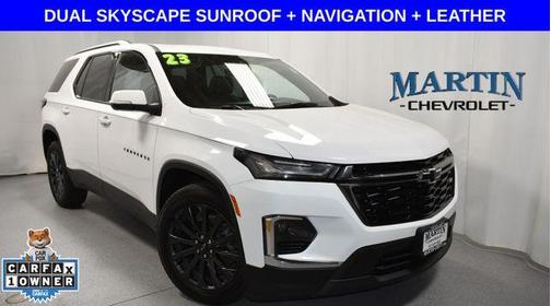 Summit White 2023 Chevrolet Traverse RS