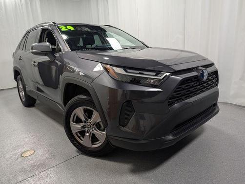 Magnetic Gray Metallic 2024 Toyota RAV4 Hybrid XLE