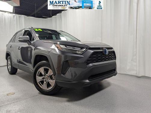 Magnetic Gray Metallic 2024 Toyota RAV4 Hybrid XLE