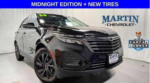 Mosaic Black Metallic 2024 Chevrolet Equinox LS