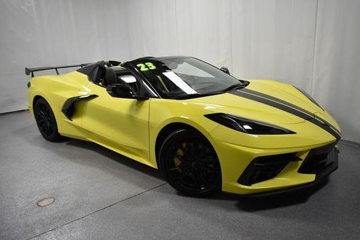 Accelerate Yellow Metallic 2023 Chevrolet Corvette Stingray w/3LT