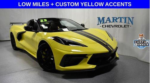 Accelerate Yellow Metallic 2023 Chevrolet Corvette Stingray w/3LT