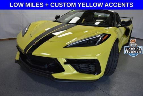 Accelerate Yellow Metallic 2023 Chevrolet Corvette Stingray w/3LT