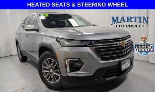 Sterling Gray Metallic 2023 Chevrolet Traverse LT Leather