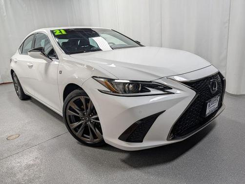 Ultra White 2021 Lexus ES 350 F Sport