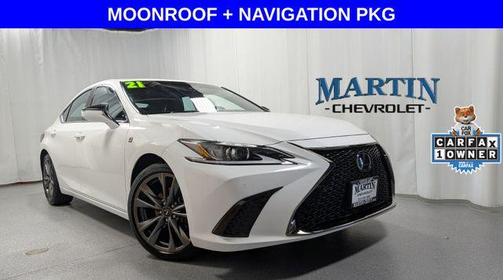 Ultra White 2021 Lexus ES 350 F Sport