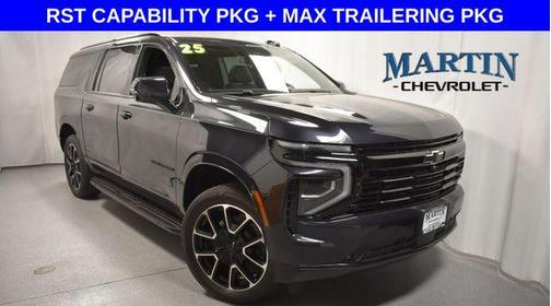 Dark Ash Metallic 2025 Chevrolet Suburban RST