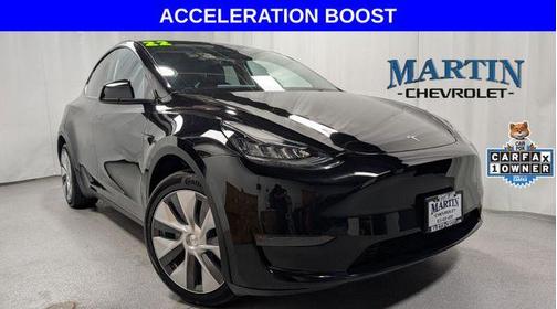 Black 2022 Tesla Model Y Long Range