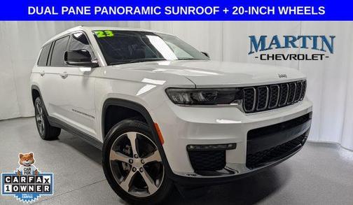 Bright White Clearcoat 2023 Jeep Grand Cherokee L Limited