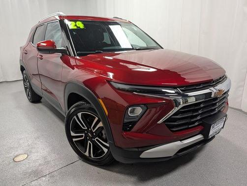 Crimson Metallic 2024 Chevrolet Trailblazer LT