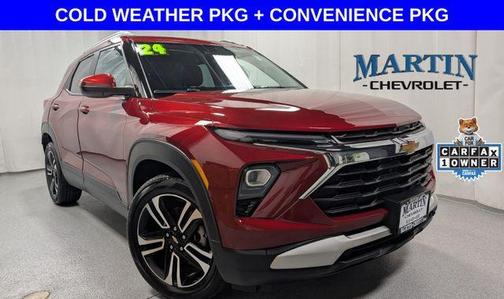 Crimson Metallic 2024 Chevrolet Trailblazer LT