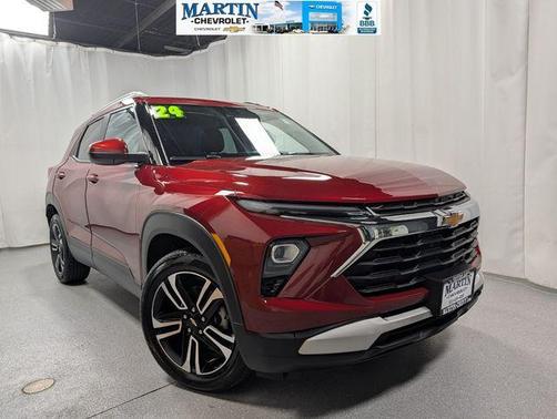 Crimson Metallic 2024 Chevrolet Trailblazer LT