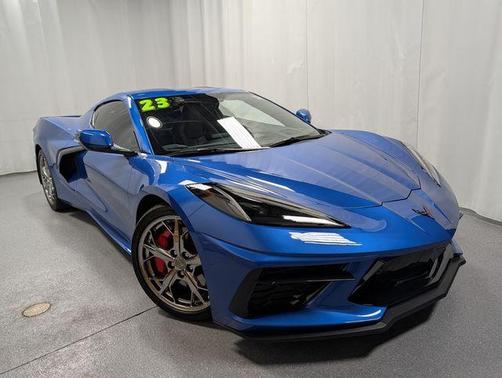Elkhart Lake Blue Metallic 2023 Chevrolet Corvette Stingray w/2LT