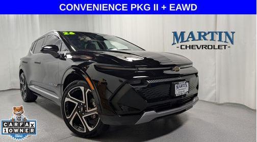 Black 2026 Chevrolet Equinox EV LT 2