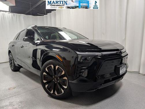 Black 2025 Chevrolet Blazer EV RS
