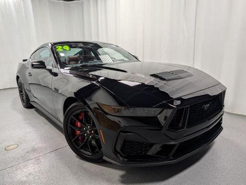 Shadow Black 2024 Ford Mustang GT Premium